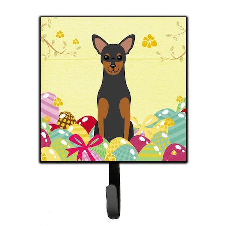 Jensendistributionservices Easter Eggs Manchester Terrier Leash or Key Holder MI1716480